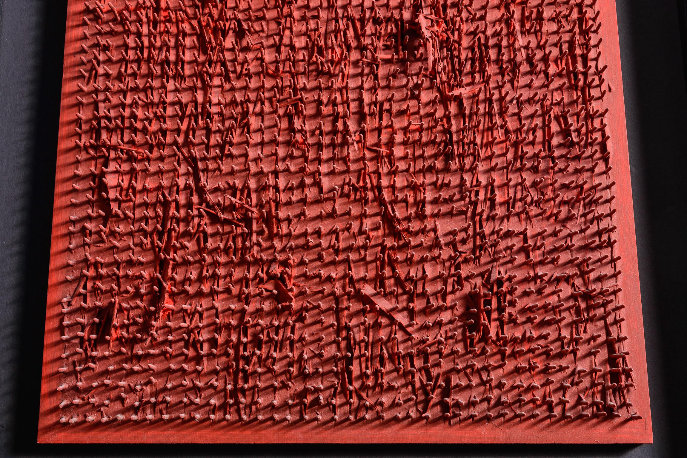 Metà XX secolo Bernard Aubertin, scultura da parete a tecnica mista in vendita