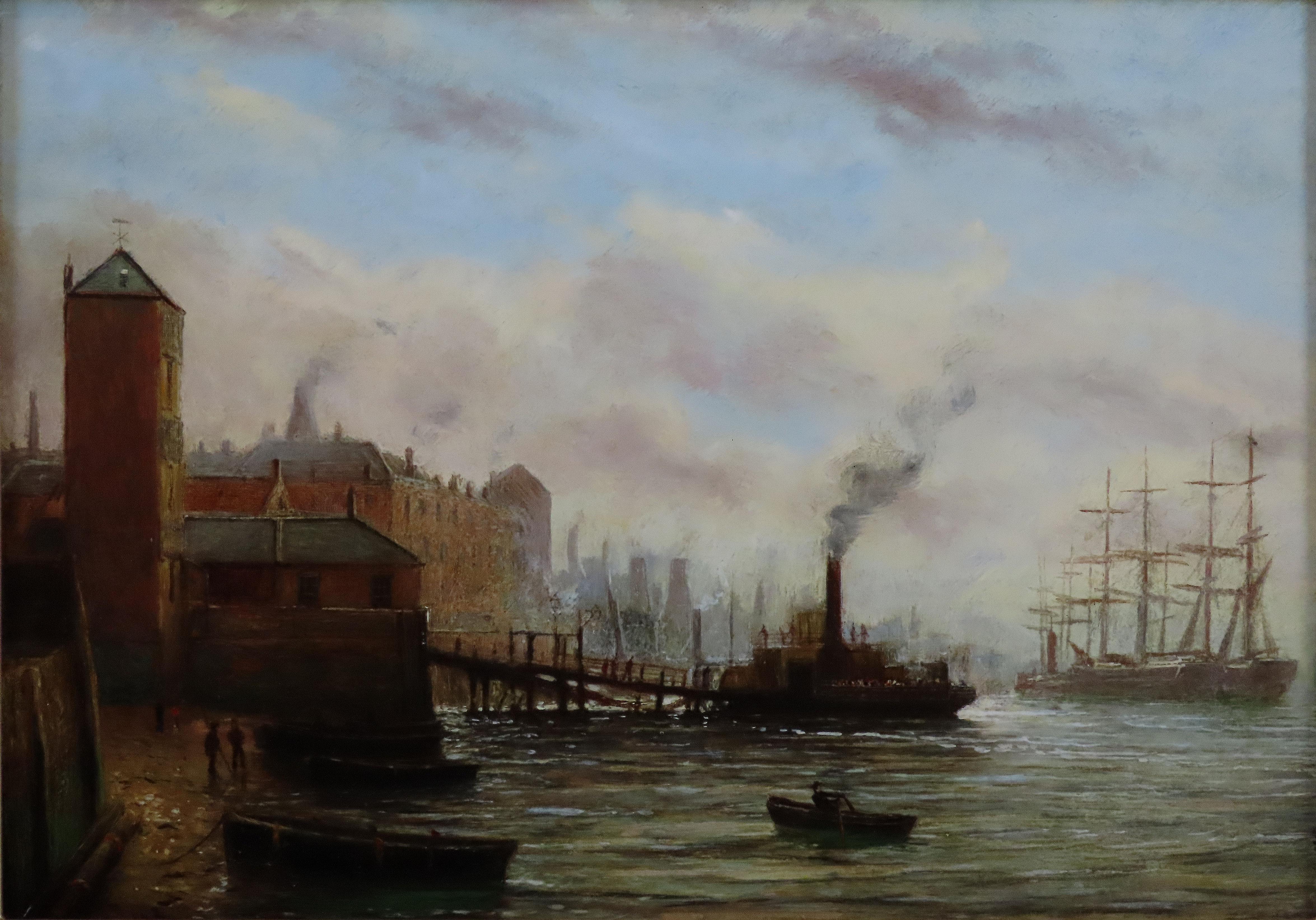 Pair of Original Oils on Canvas. BERNARD BENEDICT HEMY, 