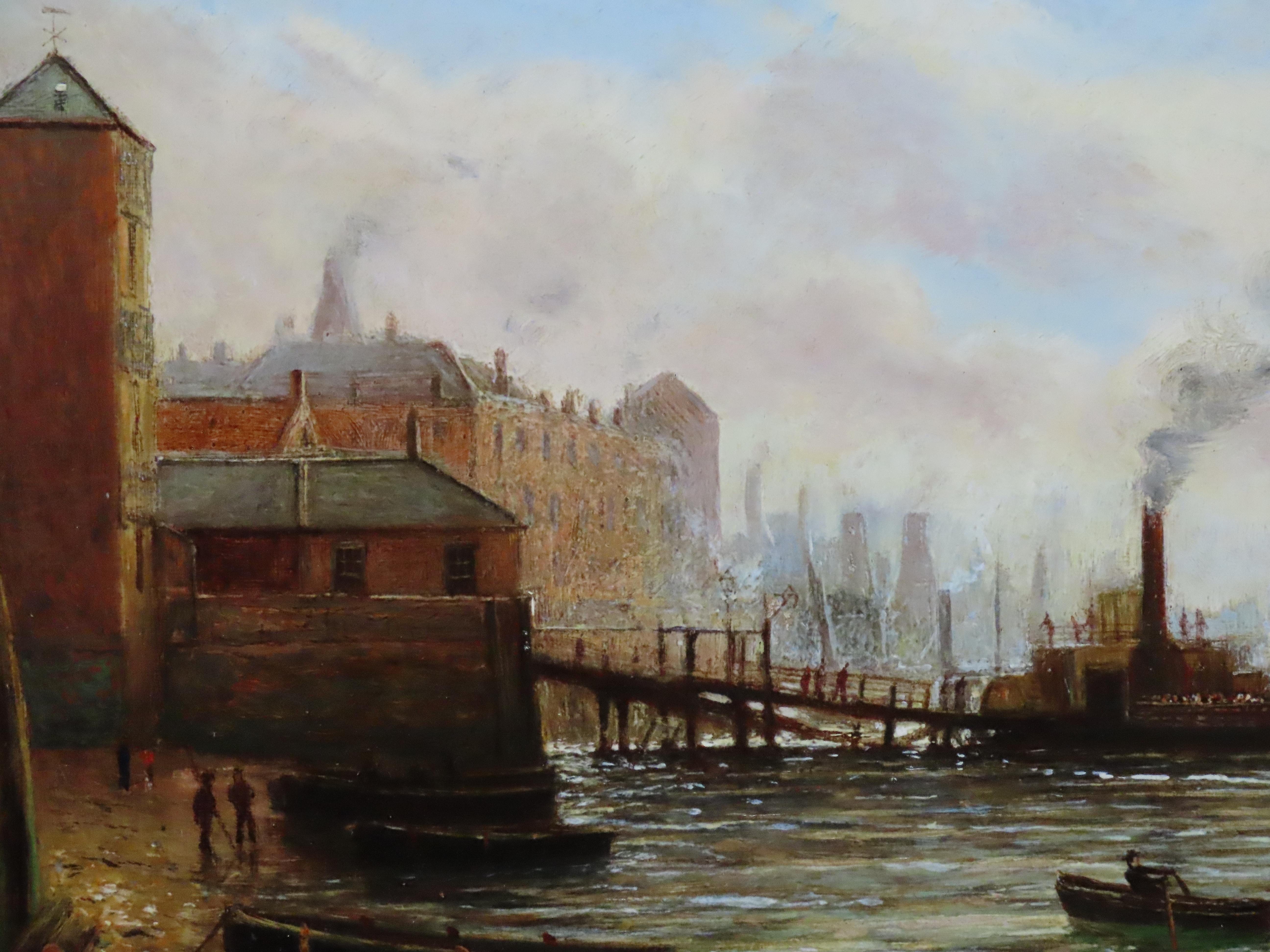 Pair of Original Oils on Canvas. BERNARD BENEDICT HEMY, 