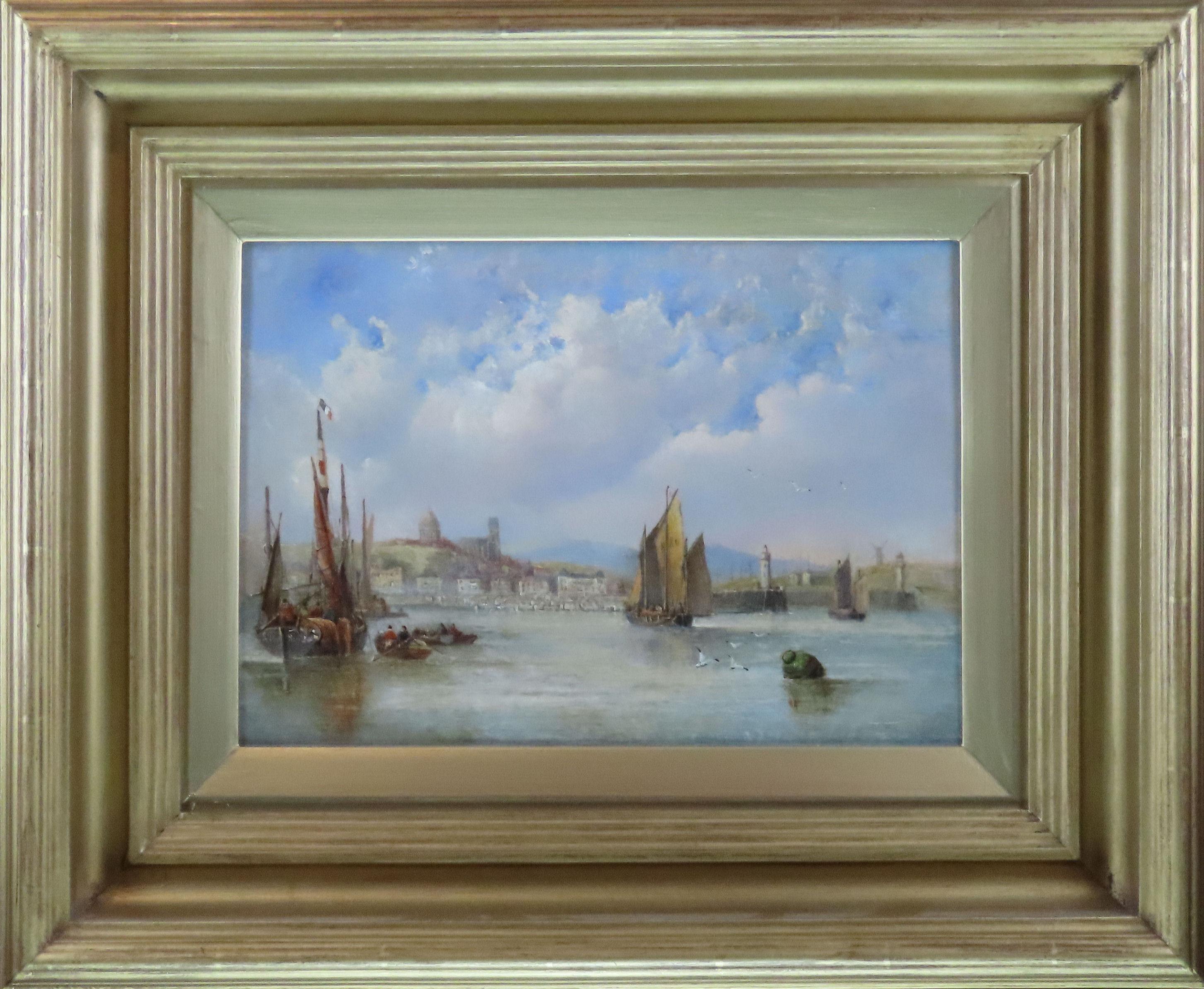 Bernard Benedict Hemy Landscape Painting - Pair of Original Oils on Canvas. BERNARD BENEDICT HEMY, "The Lighthouse at South