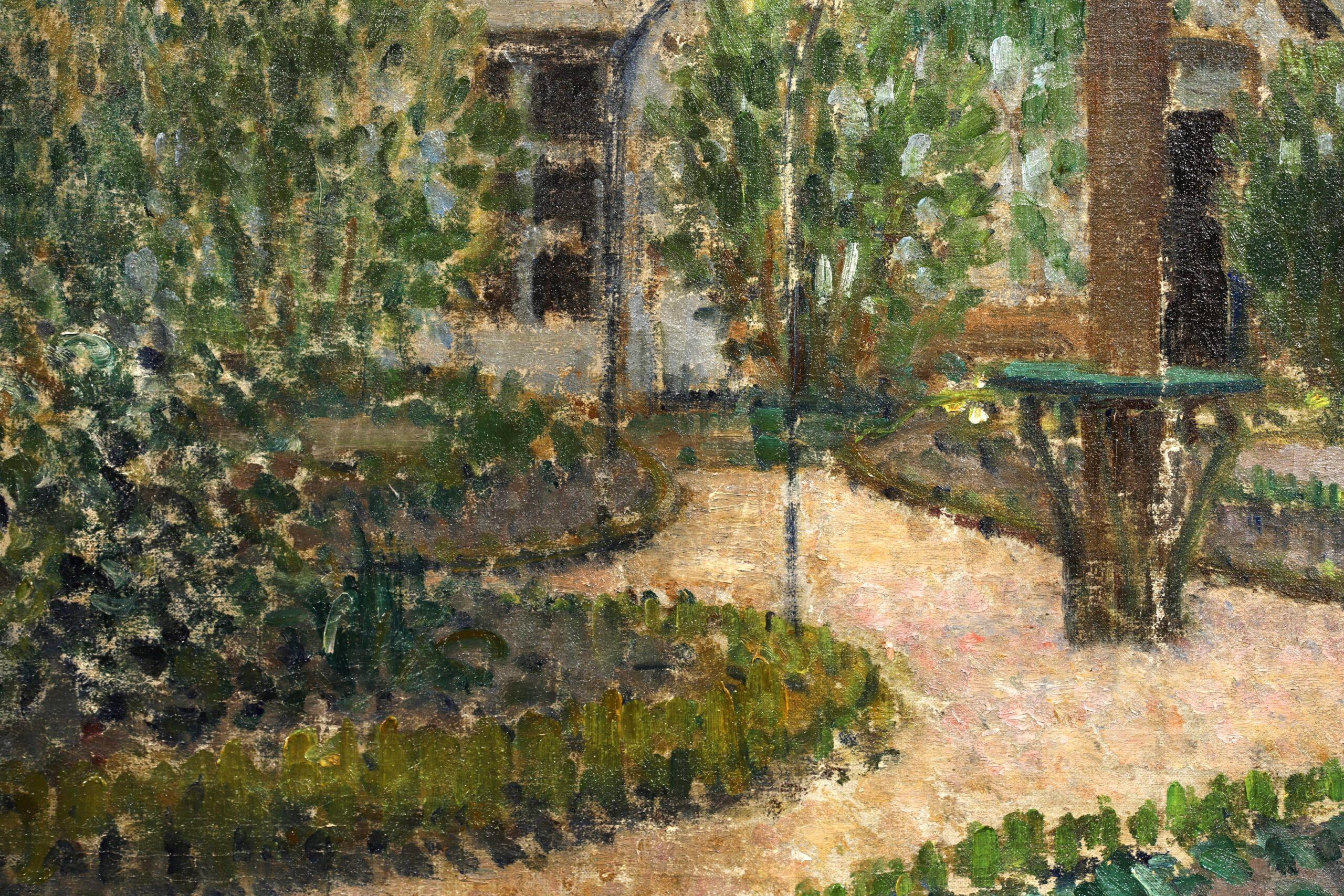 Le Jardin - Impressionist Landscape Oil Painting by Bernard Boutet de Monvel 5