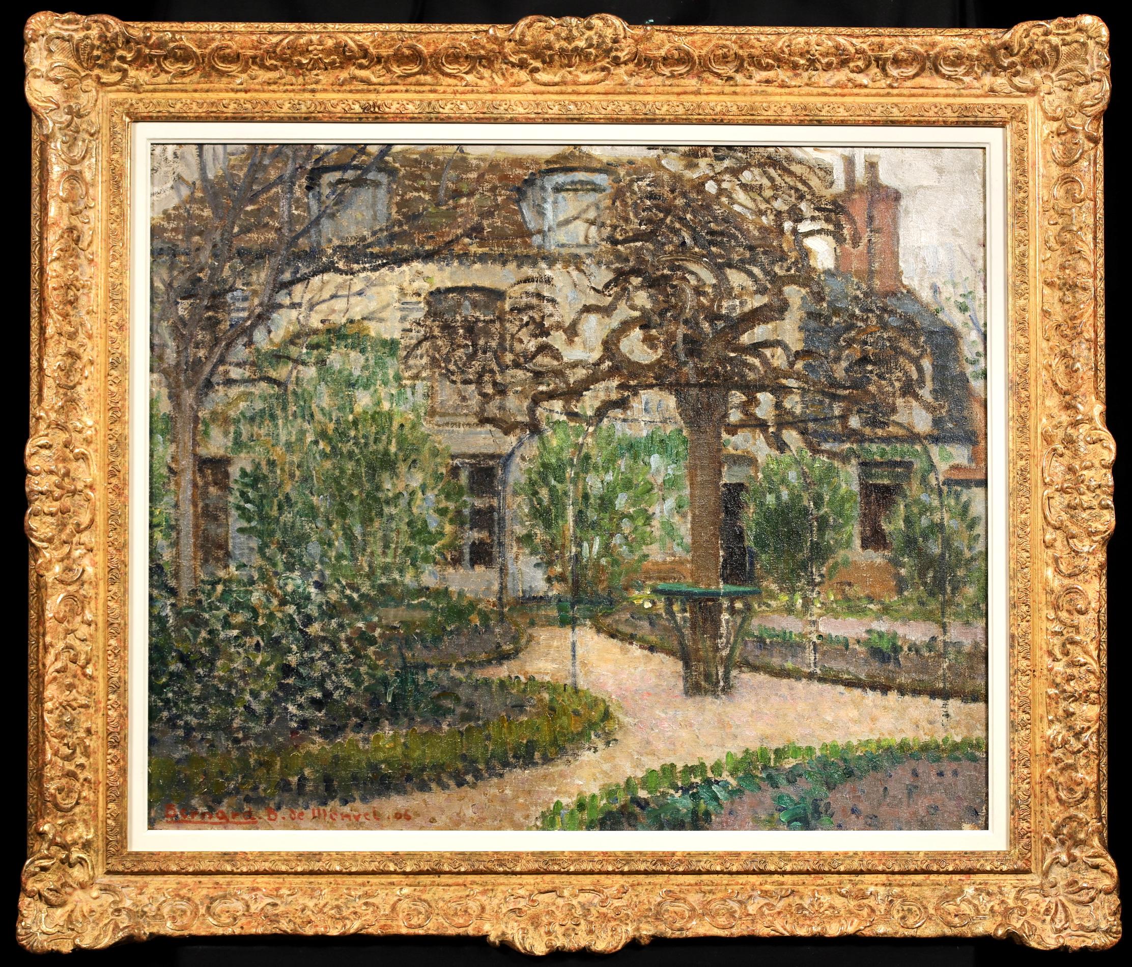 Le Jardin – Impressionistische Landschaft, Ölgemälde von Bernard Boutet de Monvel