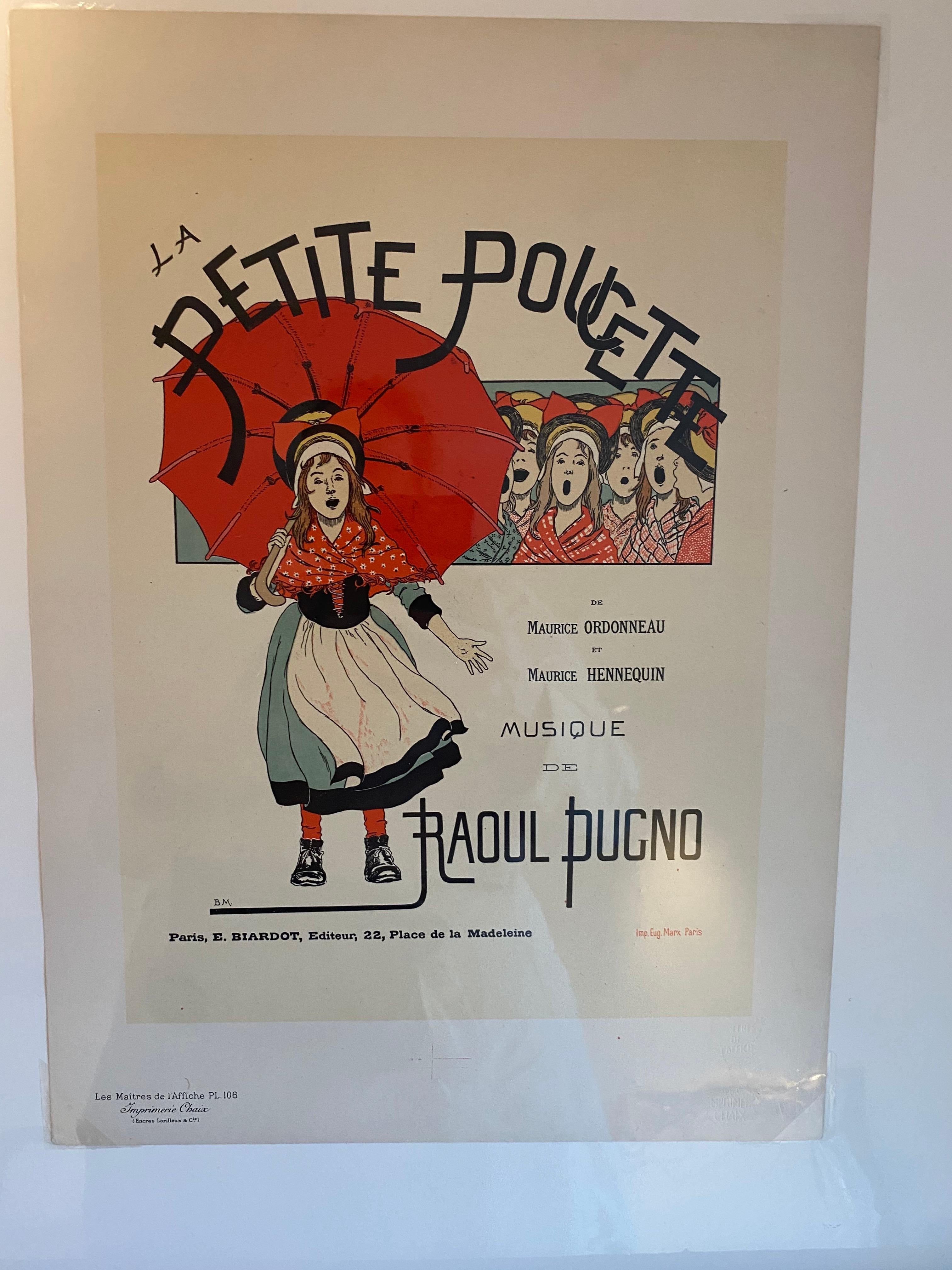 "La Petite Poucette" from Les Maitres de l'Affiche