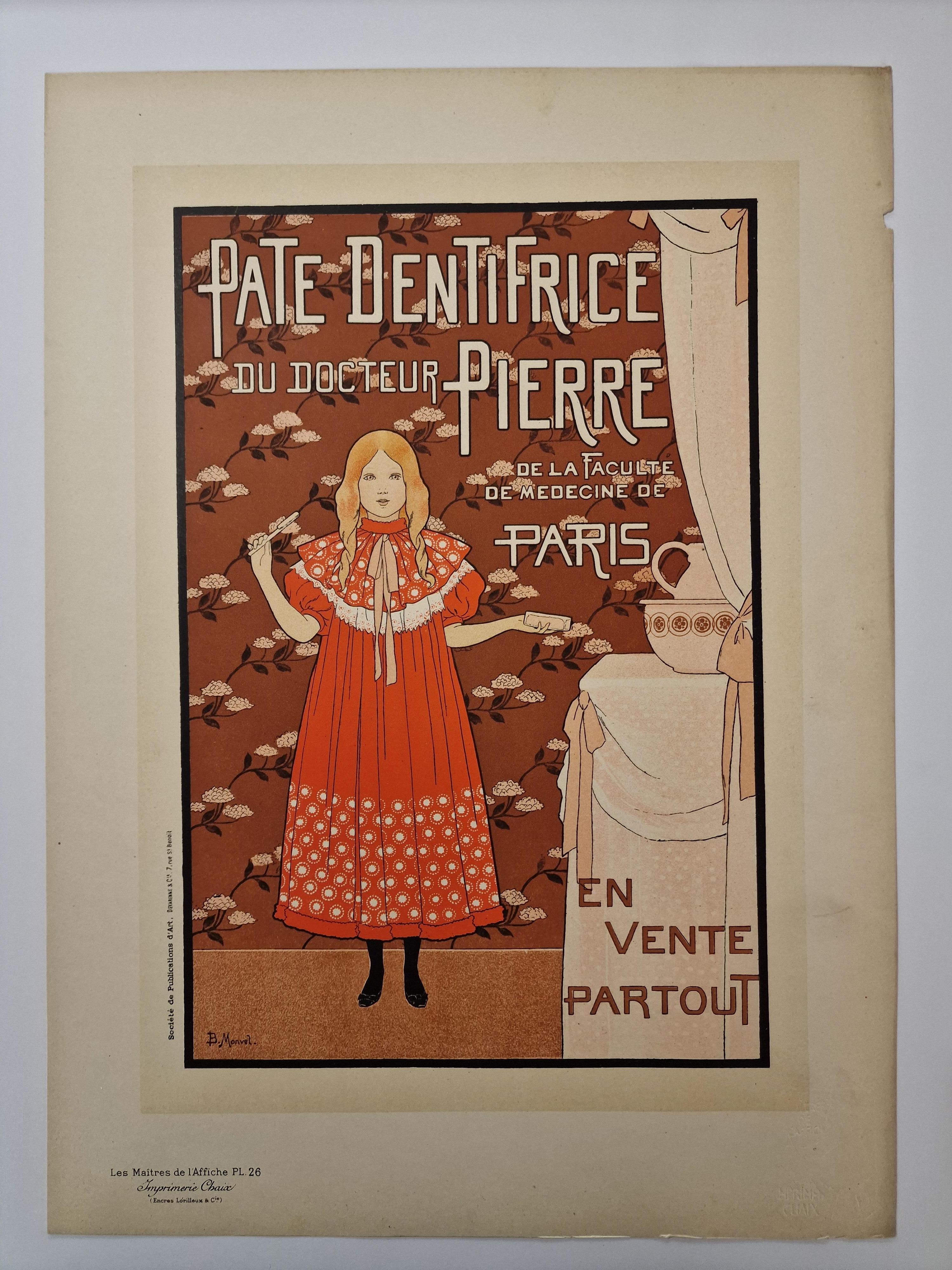 Pâte dentifrice du Docteur Pierre - Print by Bernard Boutet de Monvel