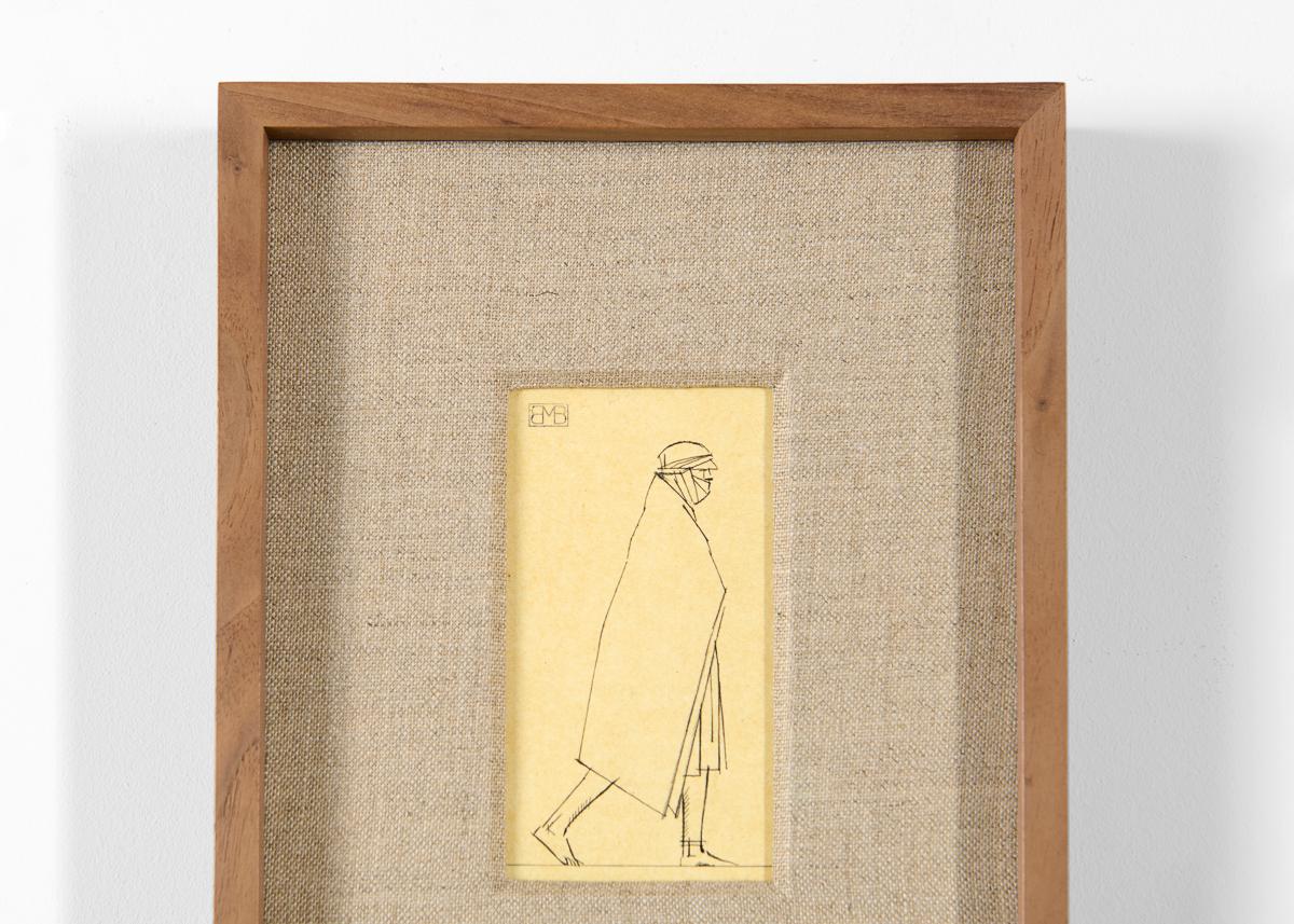 One of a series of drawings Bernard Boutet de Monvel made circa 1922 while participating in the Croisière Citroën, an expedition comprising scientists and artists who traversed the Saharan Desert in Citroën vehicles  specially adapted for the