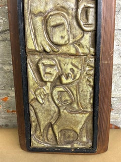 Family Group Ceramic Sculpture by Bernard Brenner, Mid-Century Modern