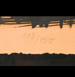Bernard Buffet 1928-1999 New York X Litografia FIRMATA