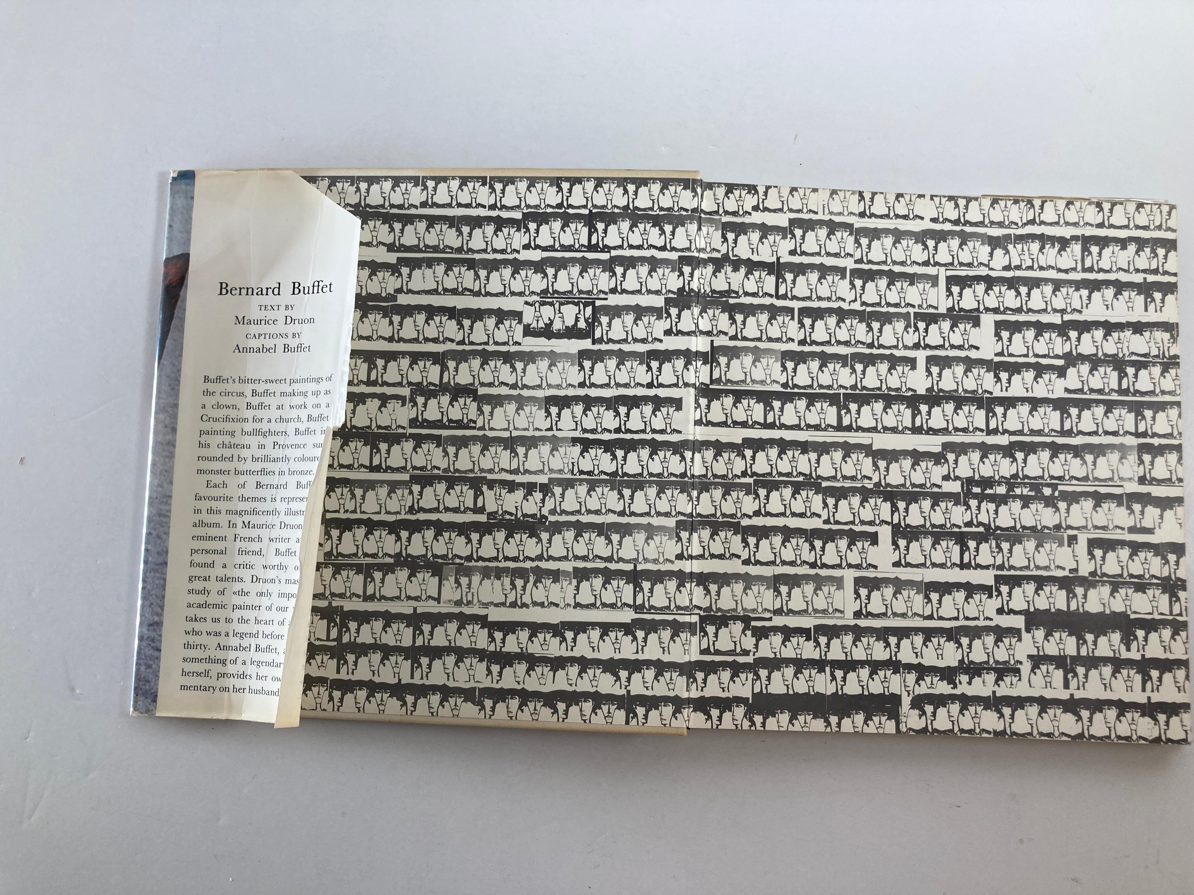 Table basse Bernard Buffet Livre de collection d'art, 1966 Bon état - En vente à North Hollywood, CA