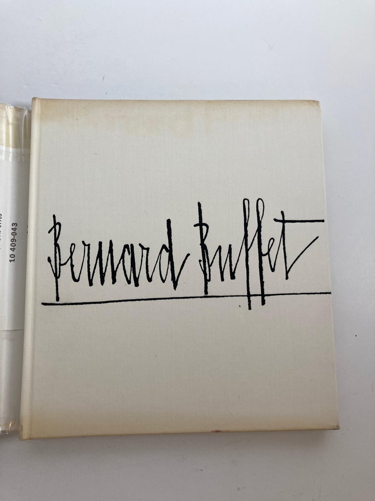 20th Century Bernard Buffet Coffee Table Art Collector Book, 1966 For Sale