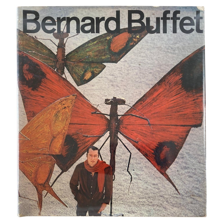 Bernard Buffet Coffee Table Art Collector Book, 1966 For Sale