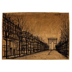 Bernard Buffet Edition Gerahmter Druck