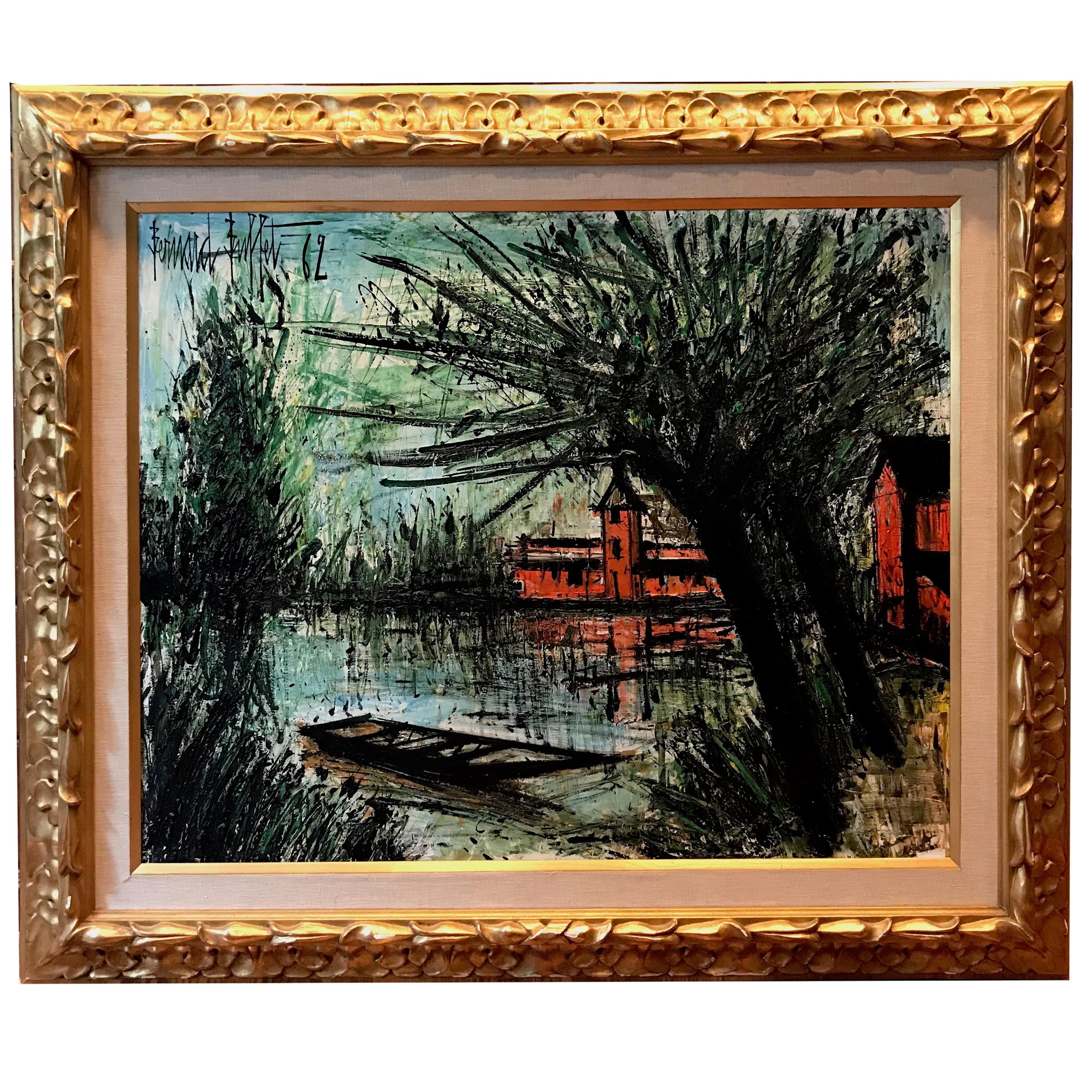 Bernard Buffet, "Etang-La-Ville" For Sale