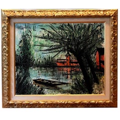 Bernard Buffet, "Etang-La-Ville"