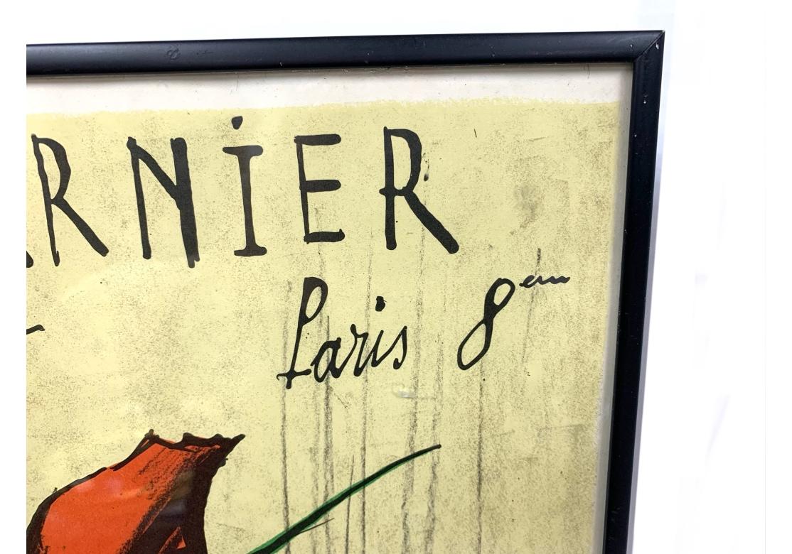 Bernard Buffet (Fr., 1928-1999) 1979 Farblithographie Ausstellungsplakat 