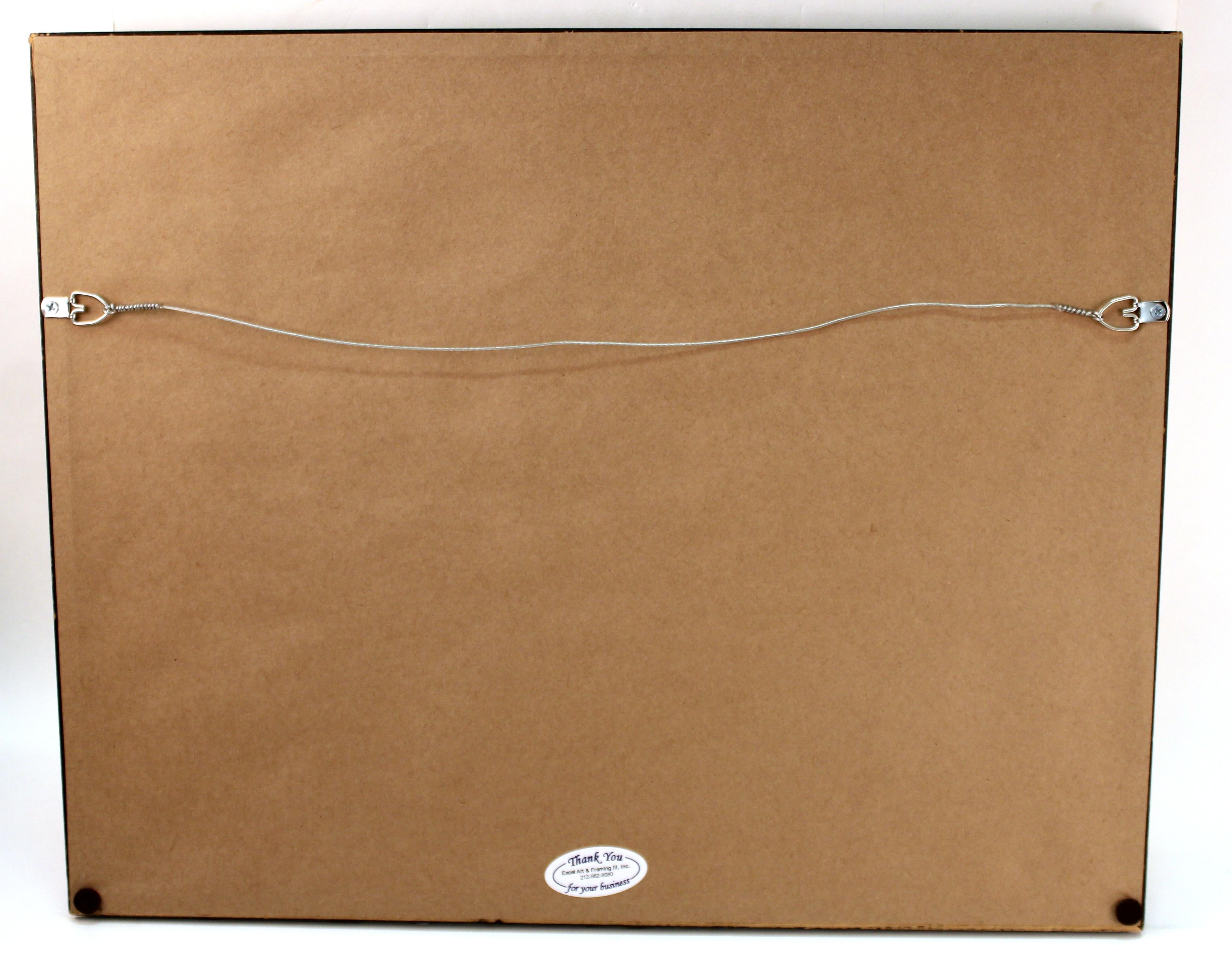 Bernard Buffet 'Homage To Dufy' Modern Lithograph For Sale 1