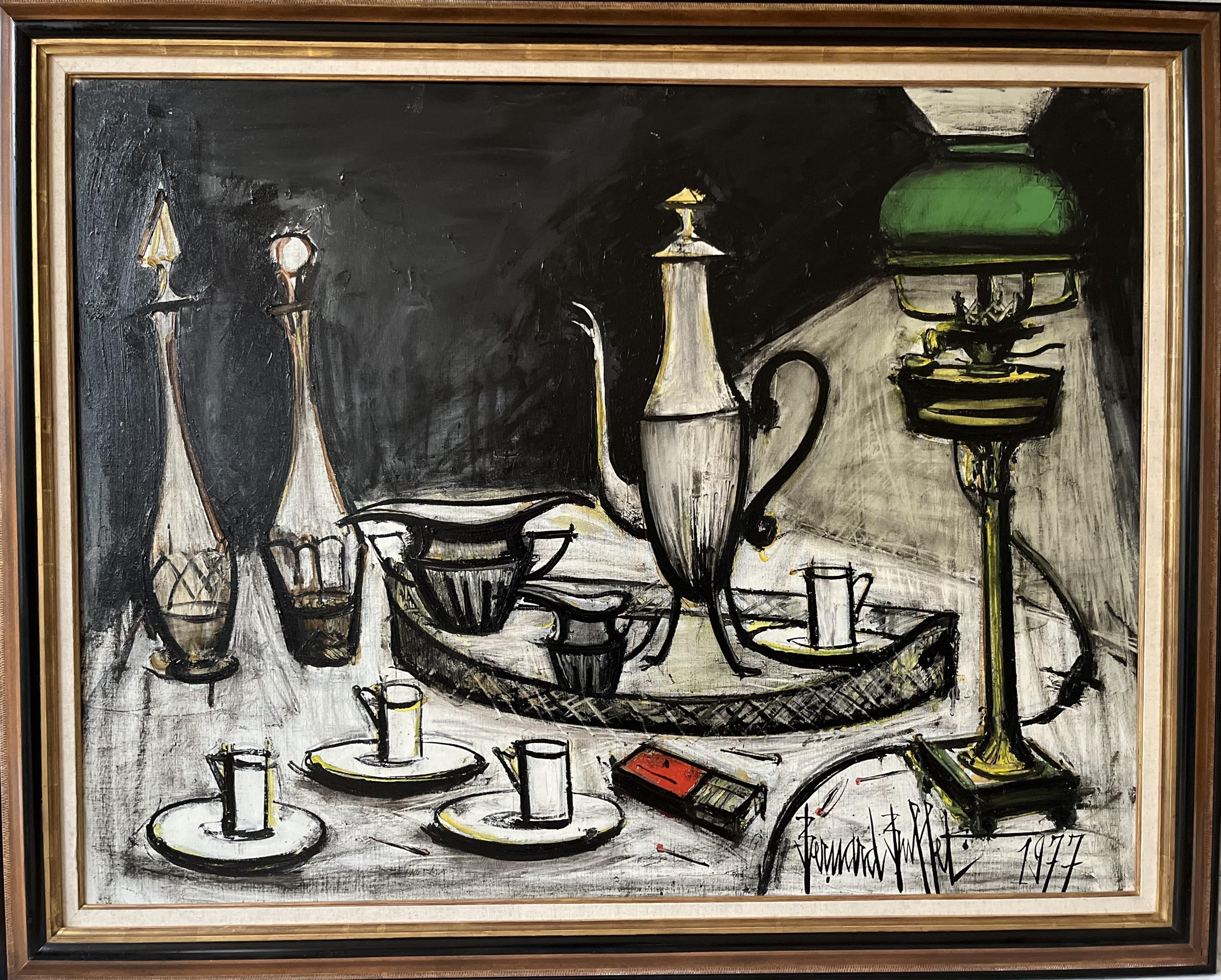 Le service a café - Painting de Bernard Buffet