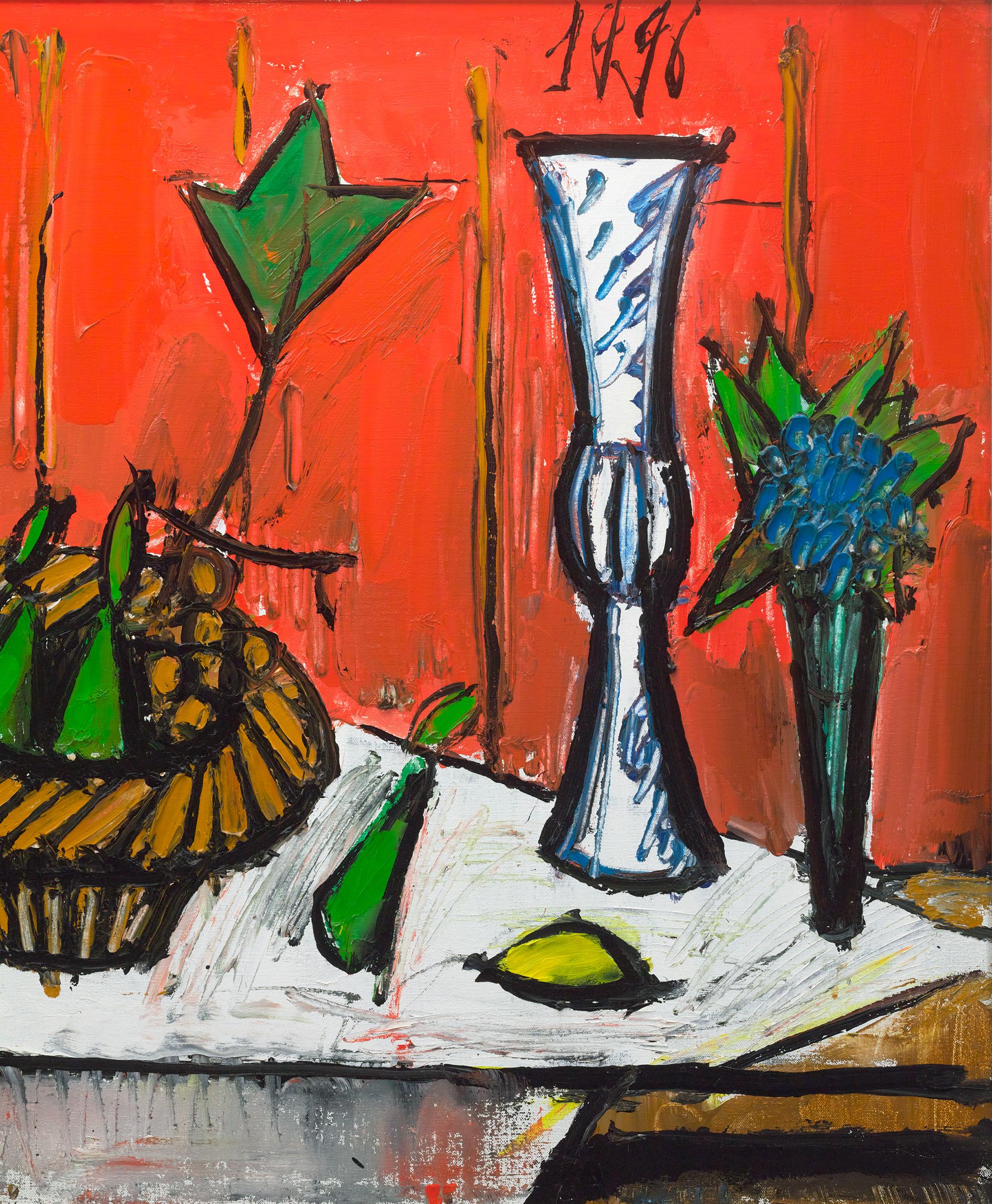 Panier de frutas y ramo de Bernard Buffet 3