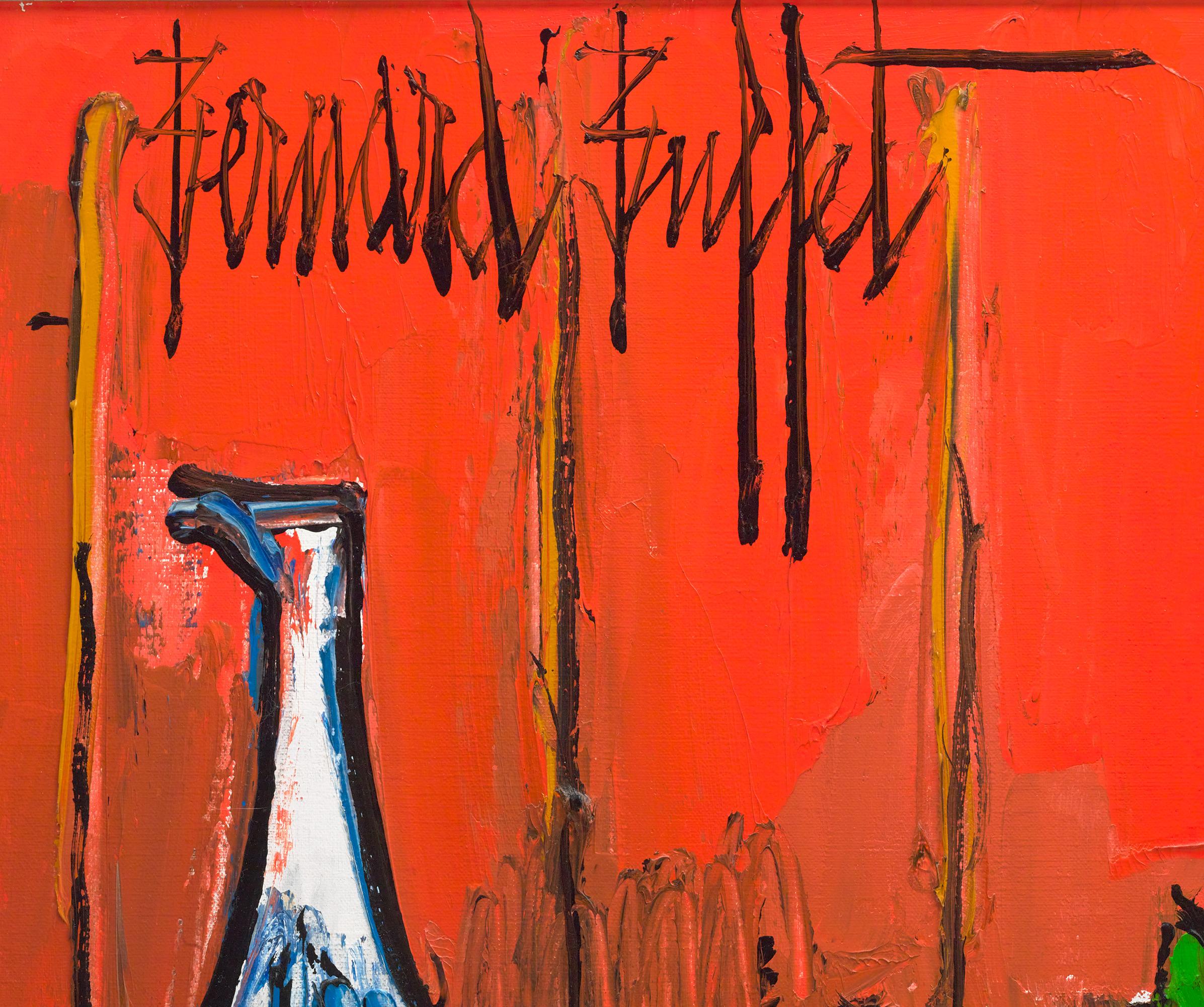 Panier de frutas y ramo de Bernard Buffet 4