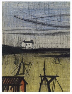 "A Small Beach" original lithograph