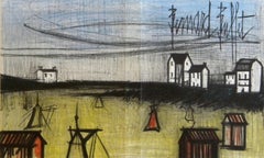 "Une petite plage" lithographie originale