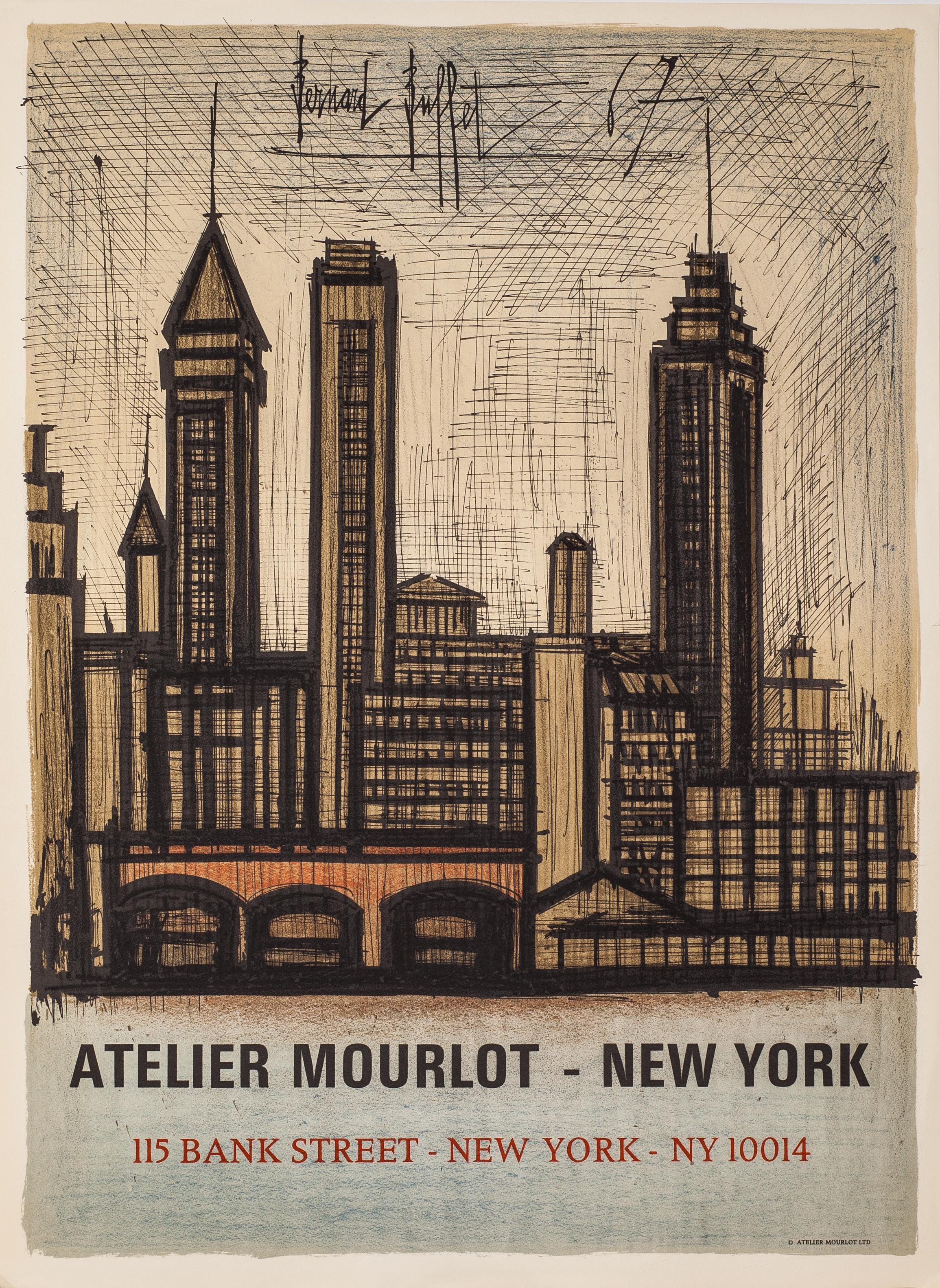 Papel para carteles Arches - Perfecto estado A+

Cuando el Estudio Mourlot abrió una sucursal en Nueva York, tras una exitosa exposición organizada por el Instituto Smithsonian en 1963, encargó a varios artistas internacionales famosos la creación