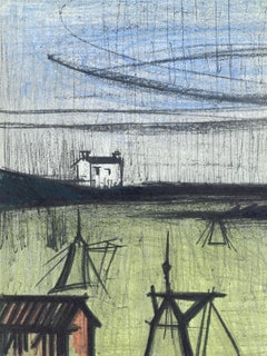 Bernard Buffet, A Small Beach, from Lithographs 1952-1966, 1967