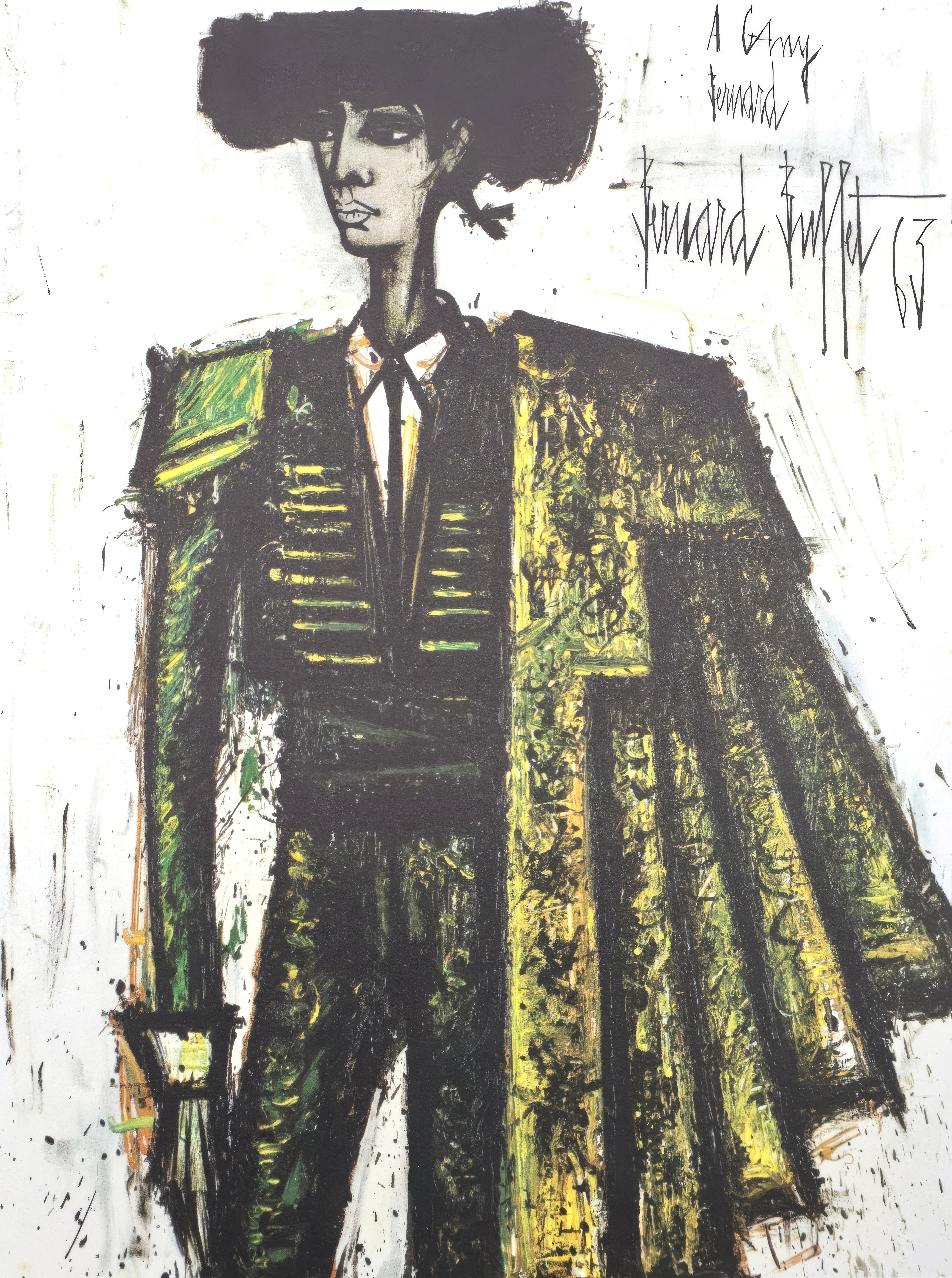 Bernard Buffet, torero, extrait de Peintres d
aujourd
hui, 1966 (d
après)