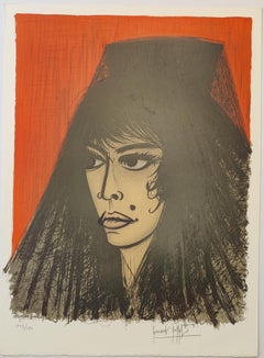 Vintage Bernard Buffet -- Carmen