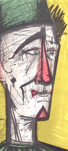 Bernard Buffet, Jojo the Clown, from Lithographs 1952-1966, 1967