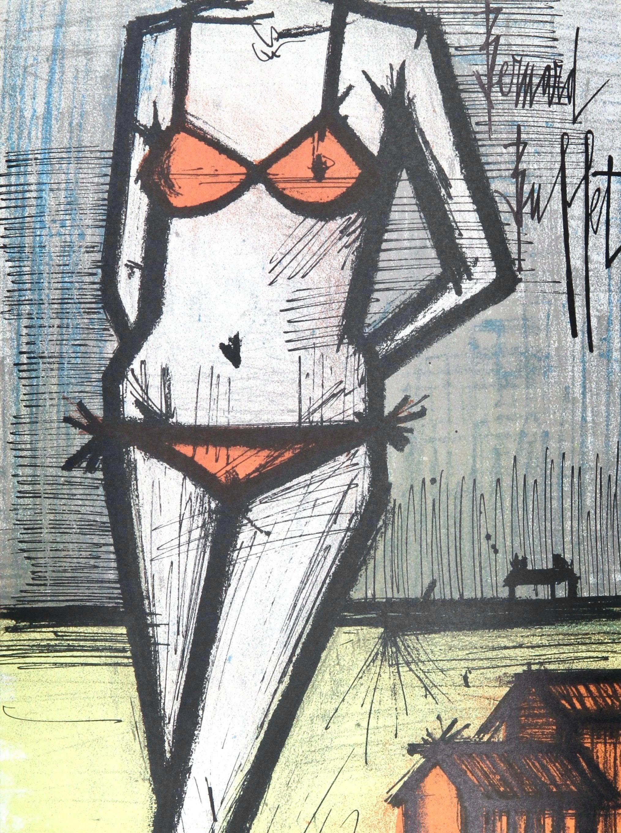 Bernard Buffet, On the Beach, from Lithographs 1952-1966, 1967