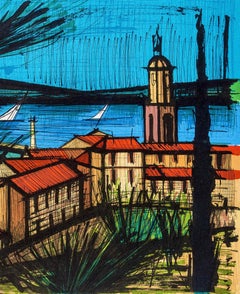 Bernard Buffet, Saint-Tropez, from Lithographs I, 1979