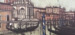 Bernard Buffet, The Grand Canal of Venice, from Painters of Today, 1966 (after)