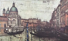 Bernard Buffet, The Grand Canal of Venice, from Painters of Today, 1966 (after)