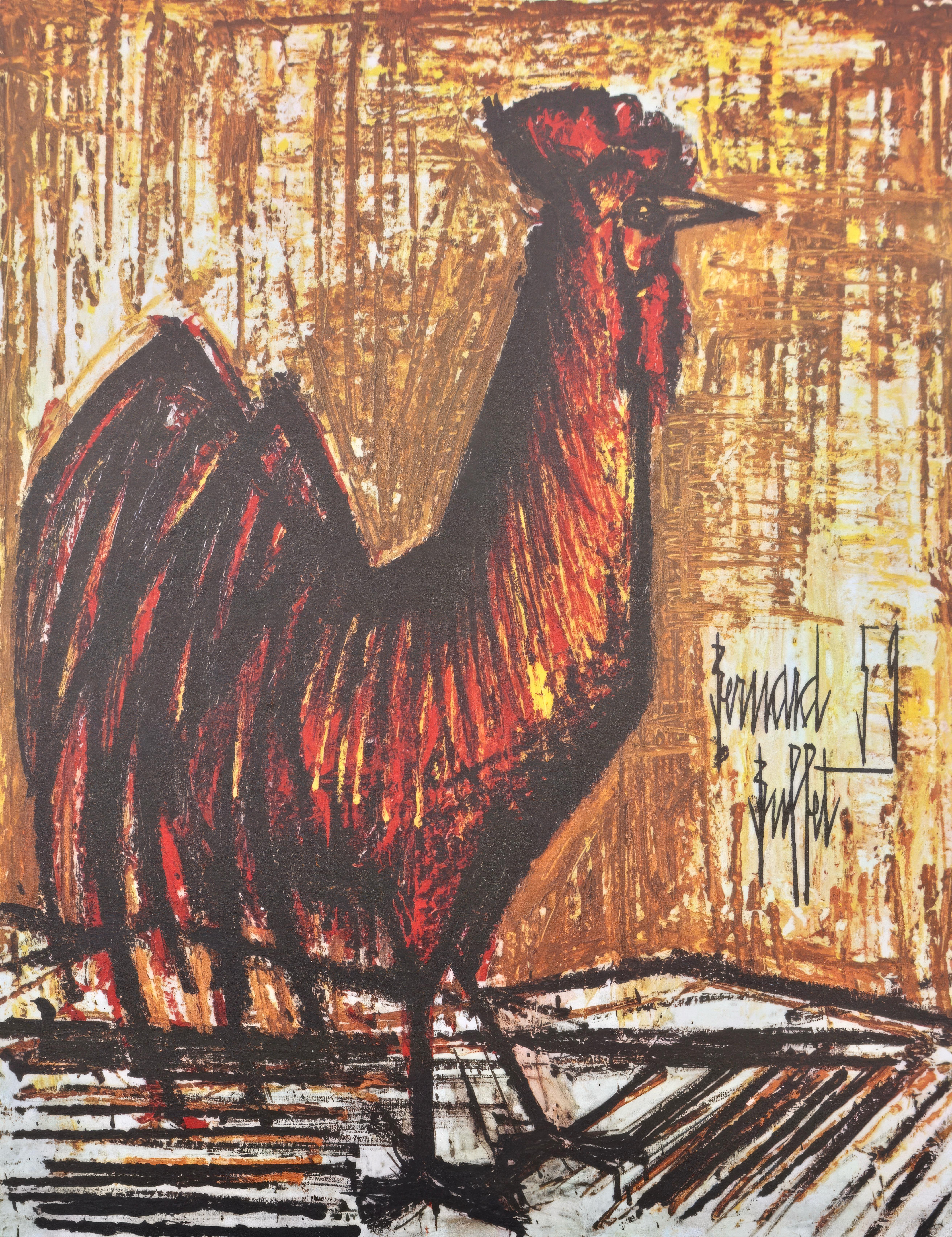 Bernard Buffet, The Rooster, from Painters of Today, 1966 (after)