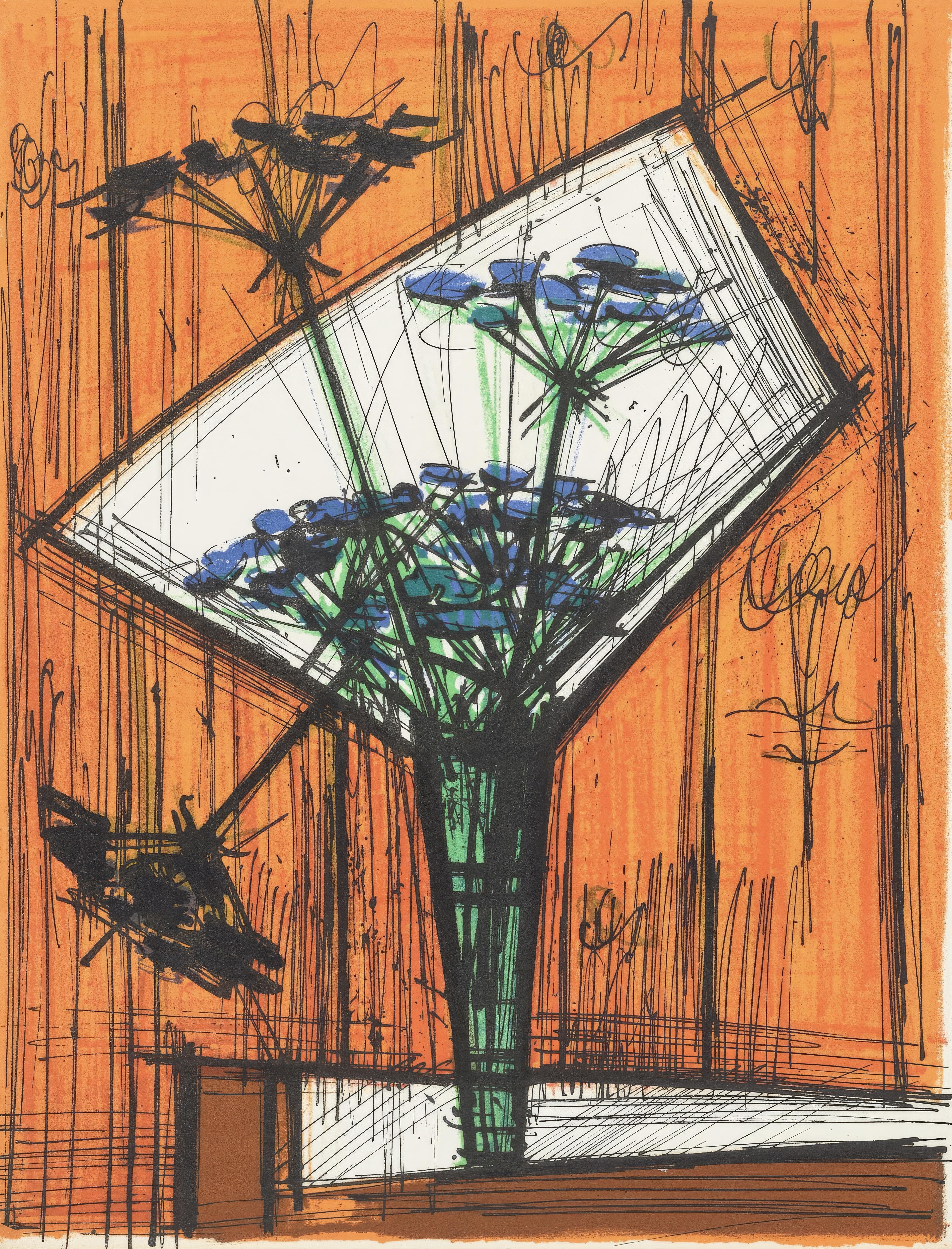 Bernard Buffet, The Umbels, from Memories and Portraits of Artists, 1972