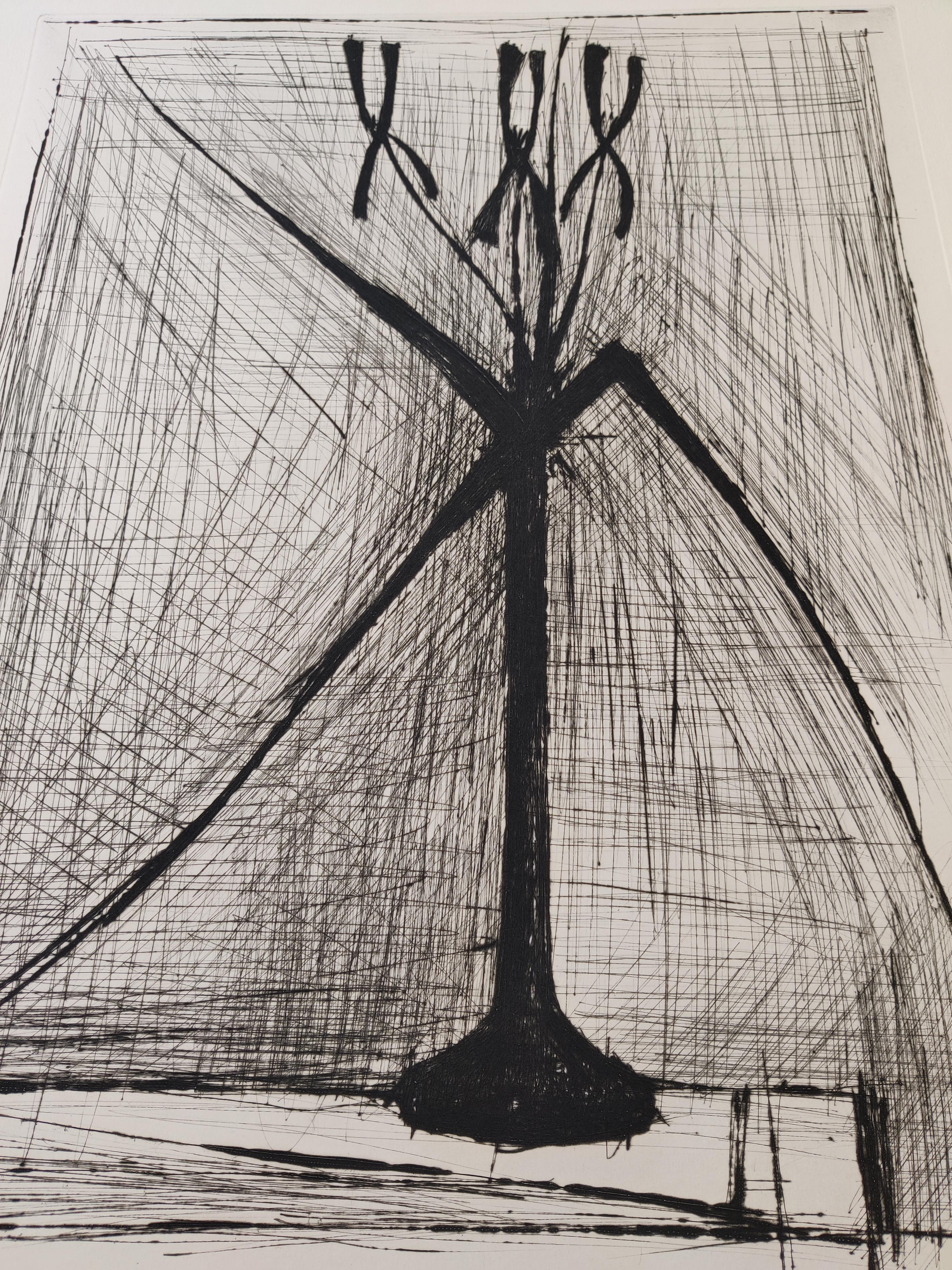 Bernard Buffet -- Vase of Flowers For Sale 1