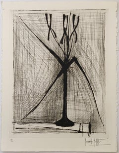 Vintage Bernard Buffet -- Vase of Flowers