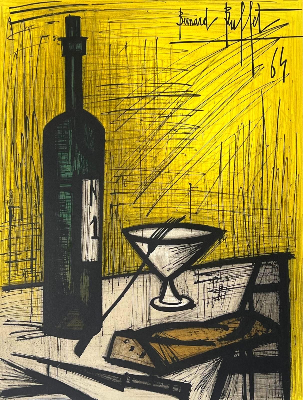 Bread and Wine - Print by Bernard Buffet
