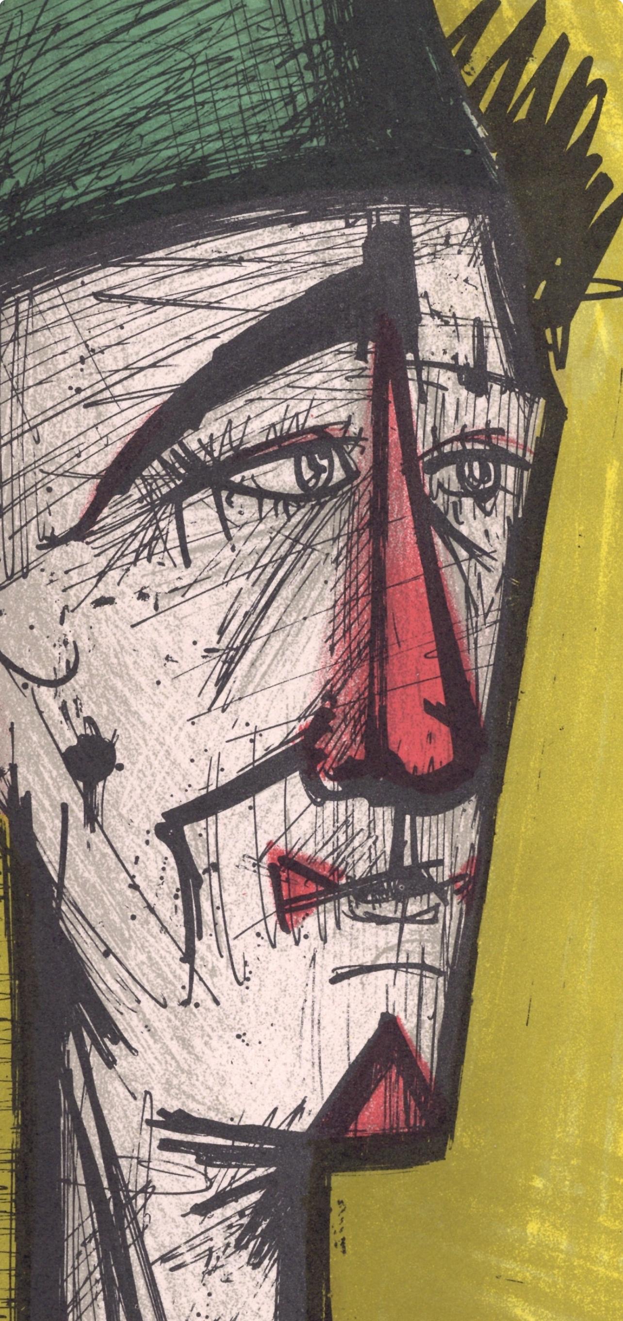 Buffet, Le clown Jojo, Lithographs 1952-1966 (after) - Print by Bernard Buffet