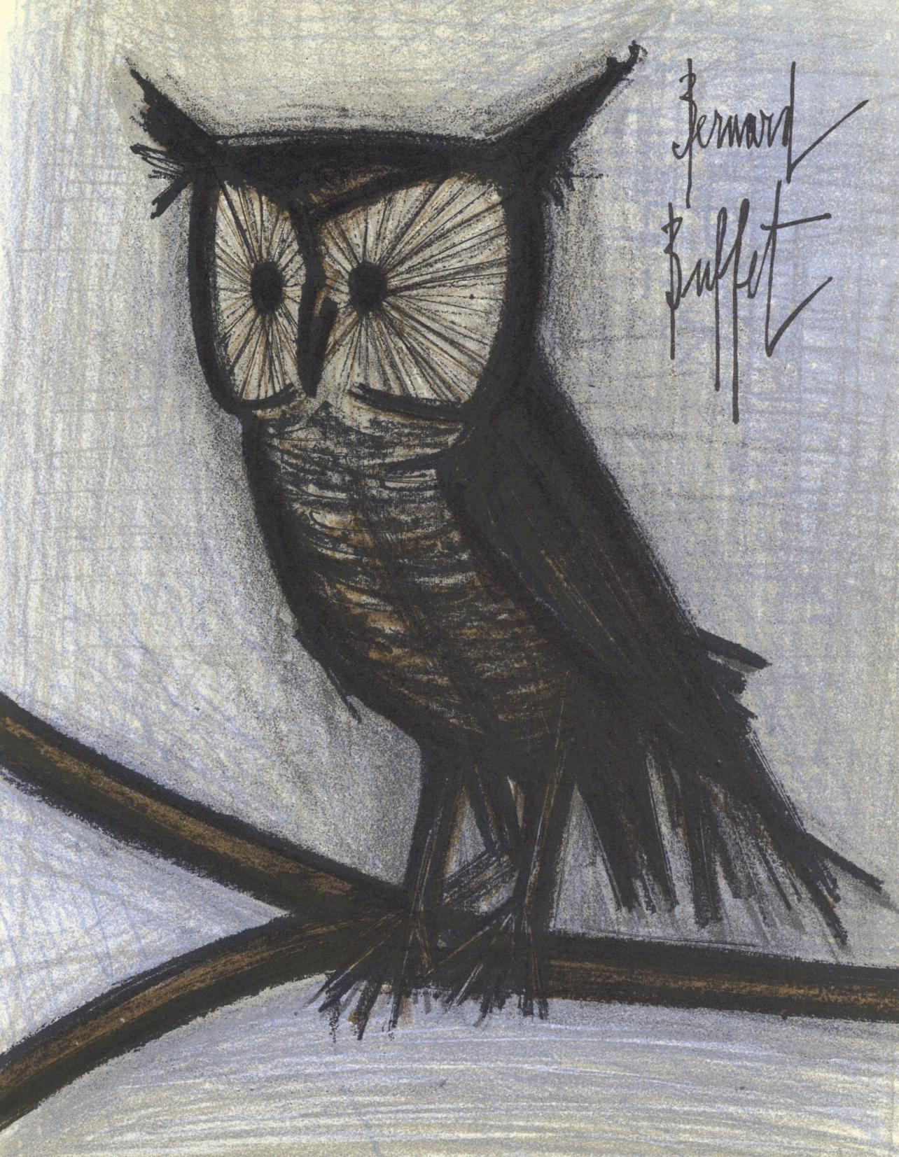 Buffet, Le petit hibou, Litografías 1952-1966 (después)
