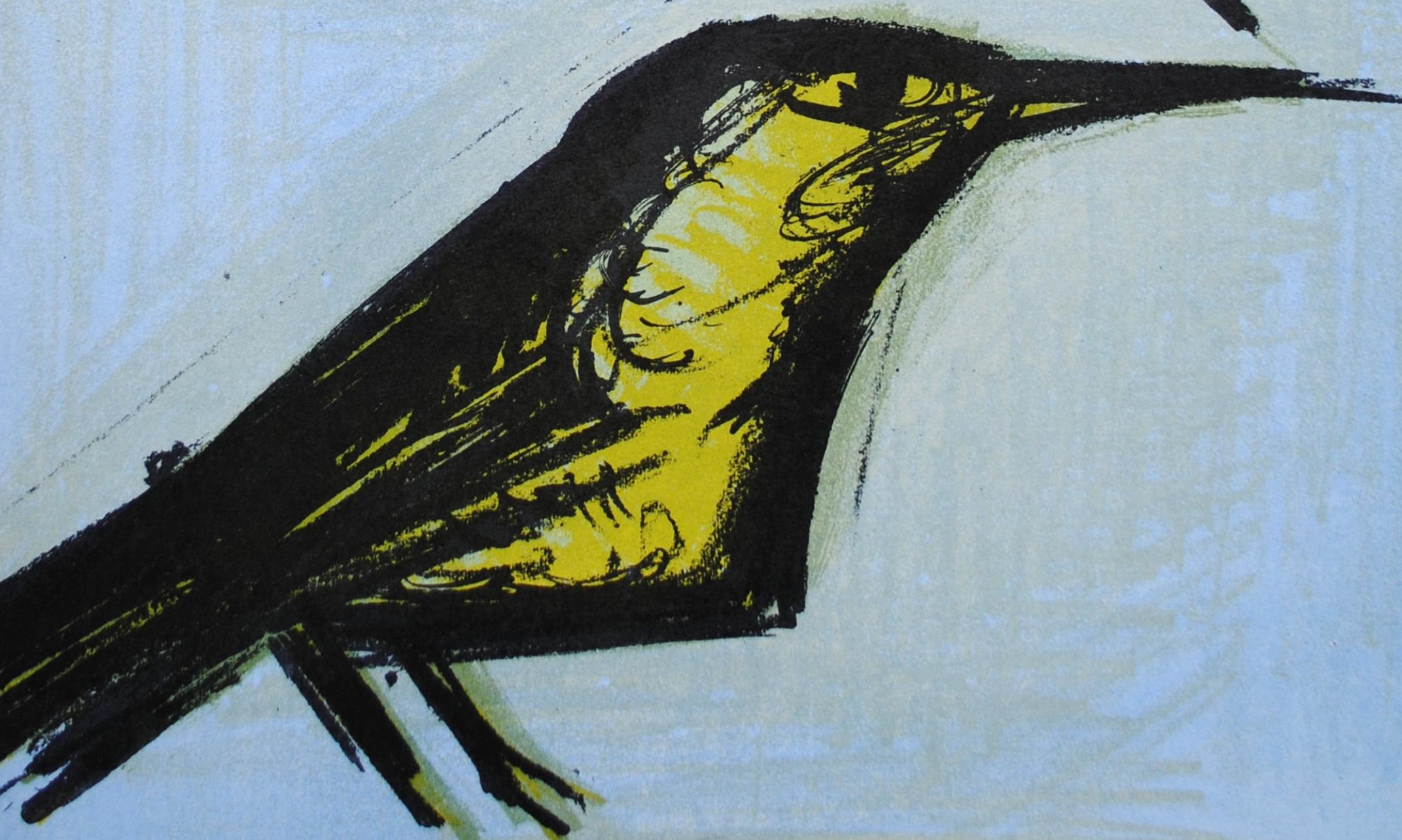 Buffet, Les deux oiseaux, Lithographs 1952-1966 (after) - Print by Bernard Buffet