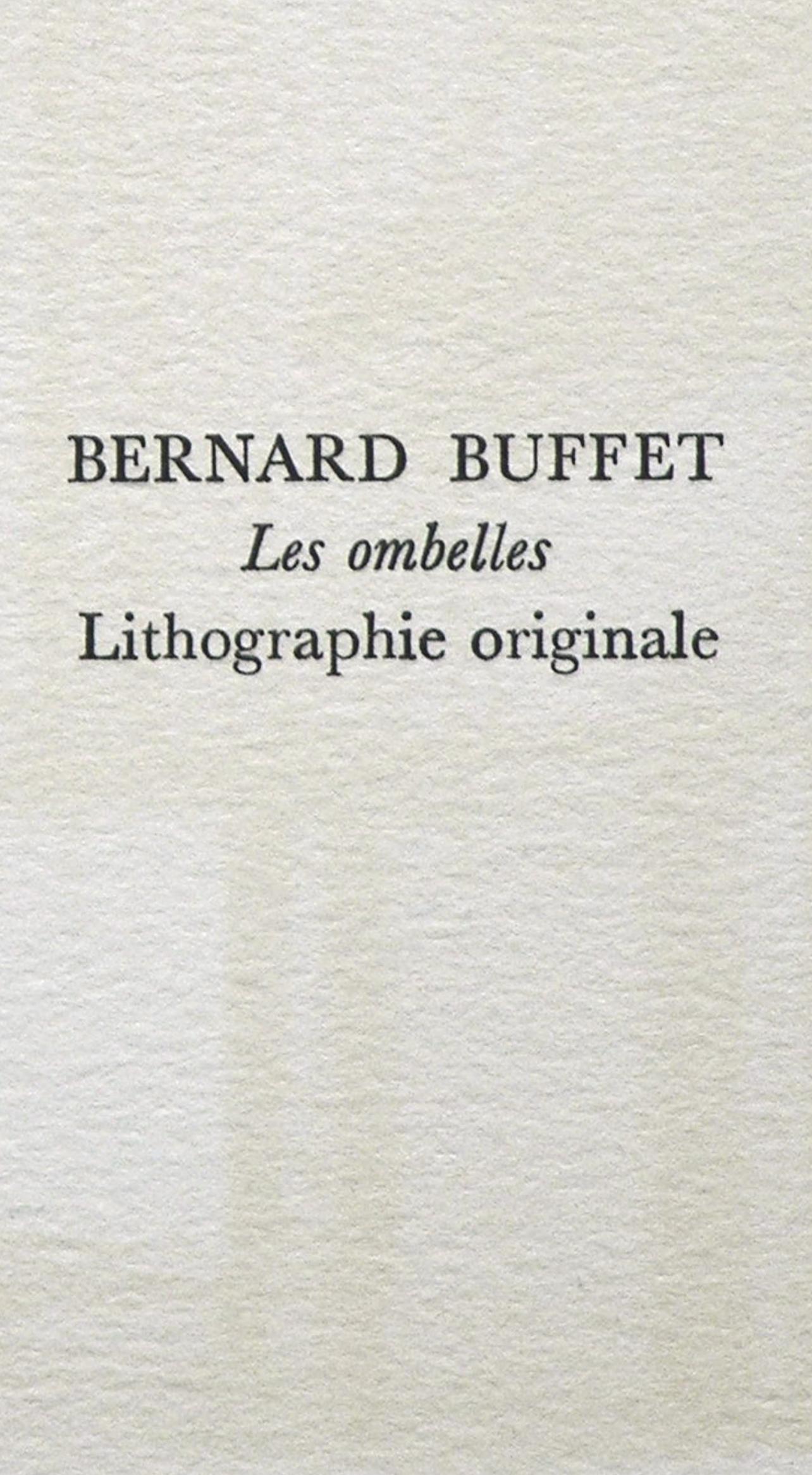 Buffet, Les ombelles, Souvenirs et portraits d'artistes (after) For Sale 3