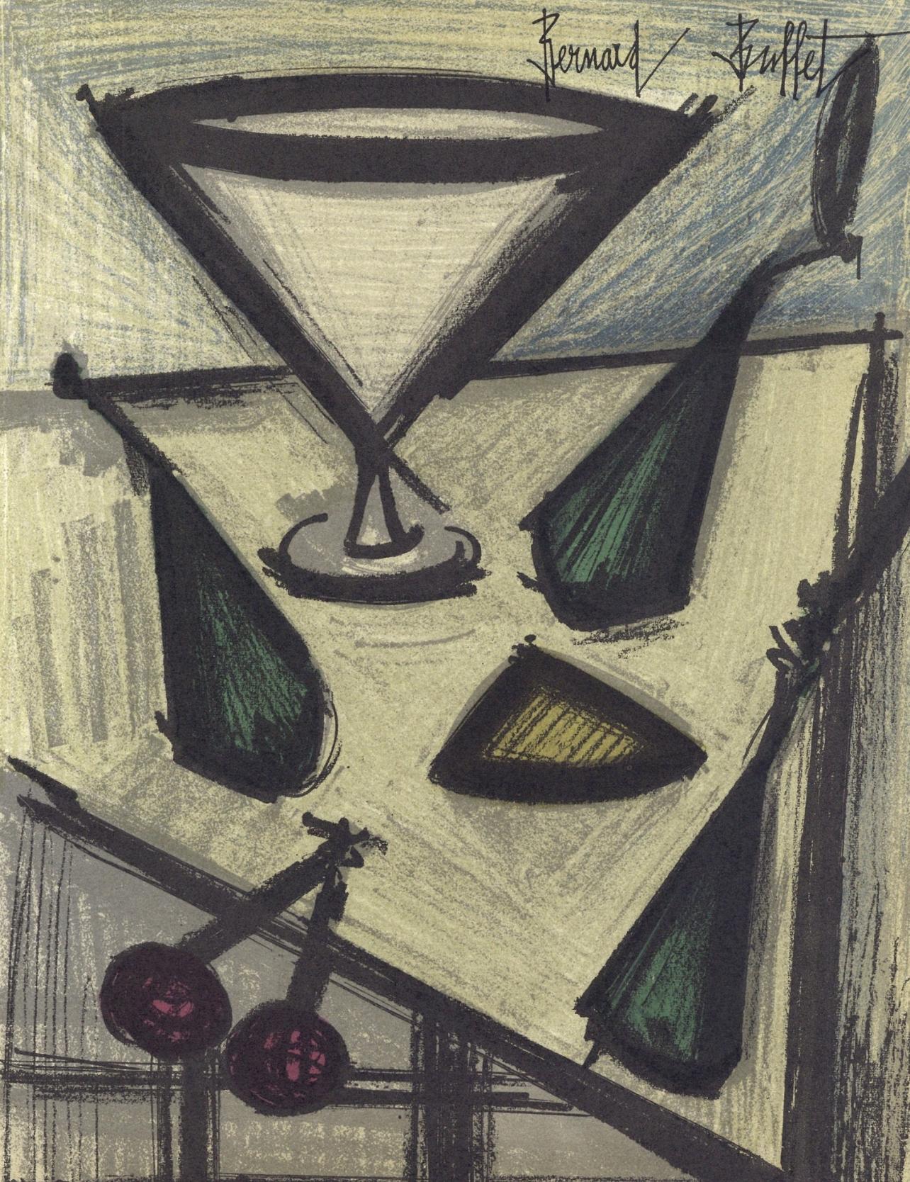 Buffet, Nature morte aux fruits, Litografie 1952-1966 (dopo)