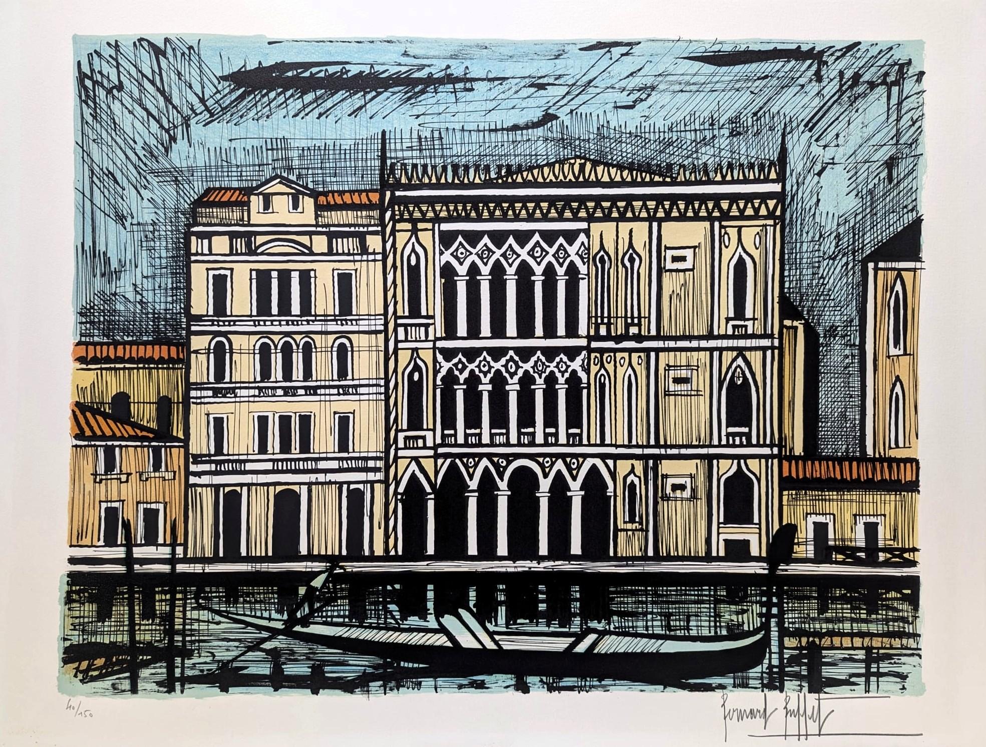 Bernard Buffet Abstract Print - Ca' d'oro