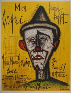 Circus : The Clown - Original lithograph - Mourlot 1968