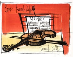 Composition, Lettre à mon peintre Raoul Dufy
