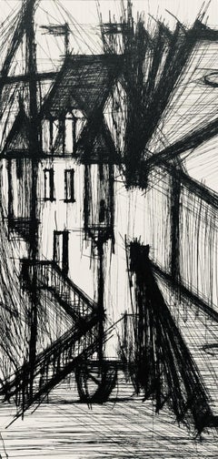 Composition (Reinz 208-222), Voyages Fantastiques, Bernard Buffet