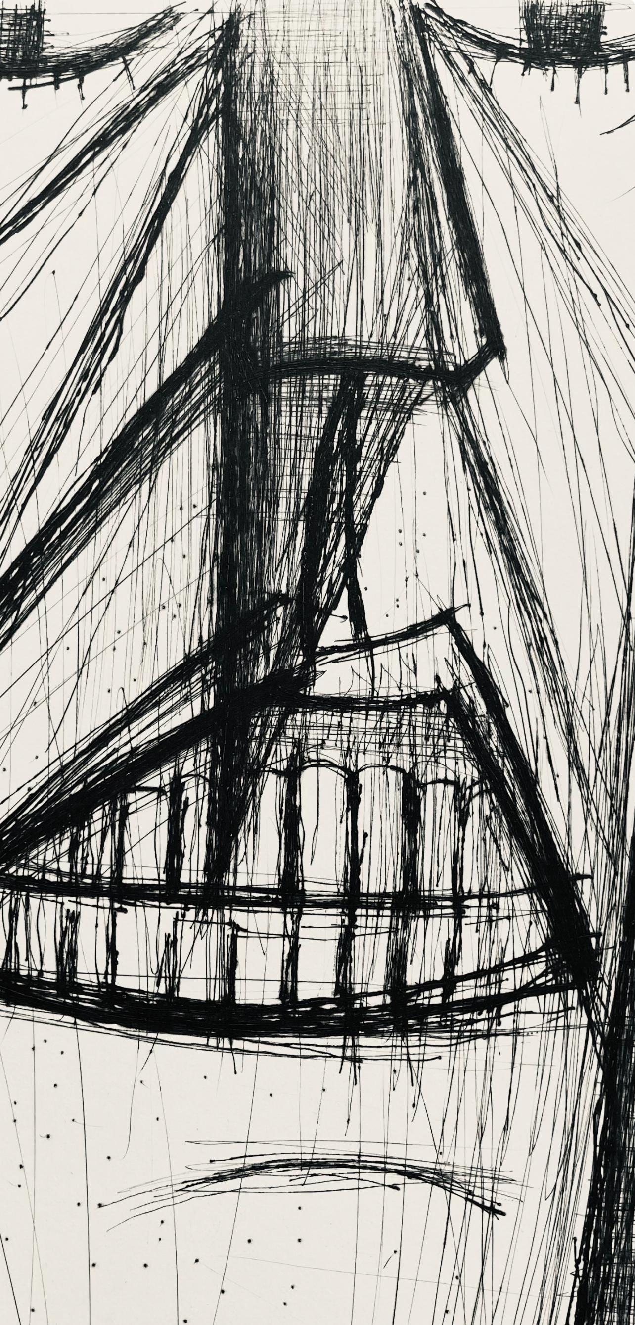 Composizione (Reinz 208-222), Voyages Fantastiques, Bernard Buffet in vendita 1