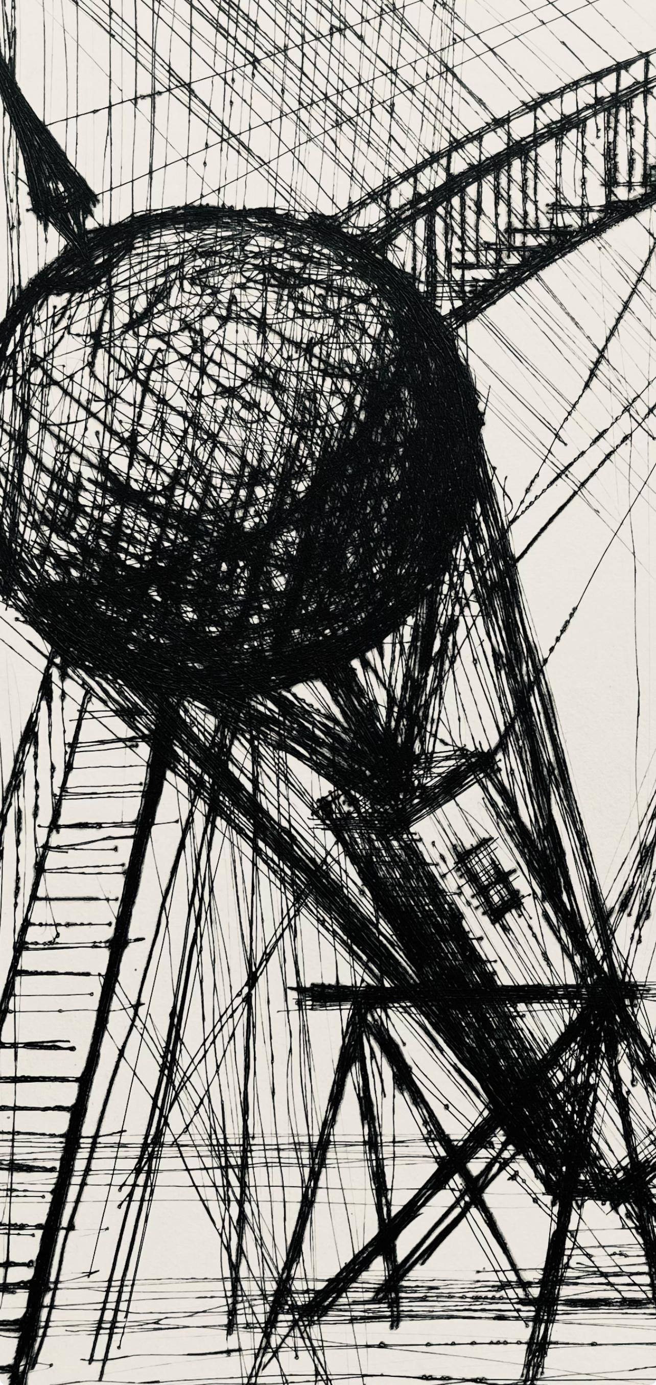 Composition (Reinz 208-222), Voyages Fantastiques, Bernard Buffet For Sale 1
