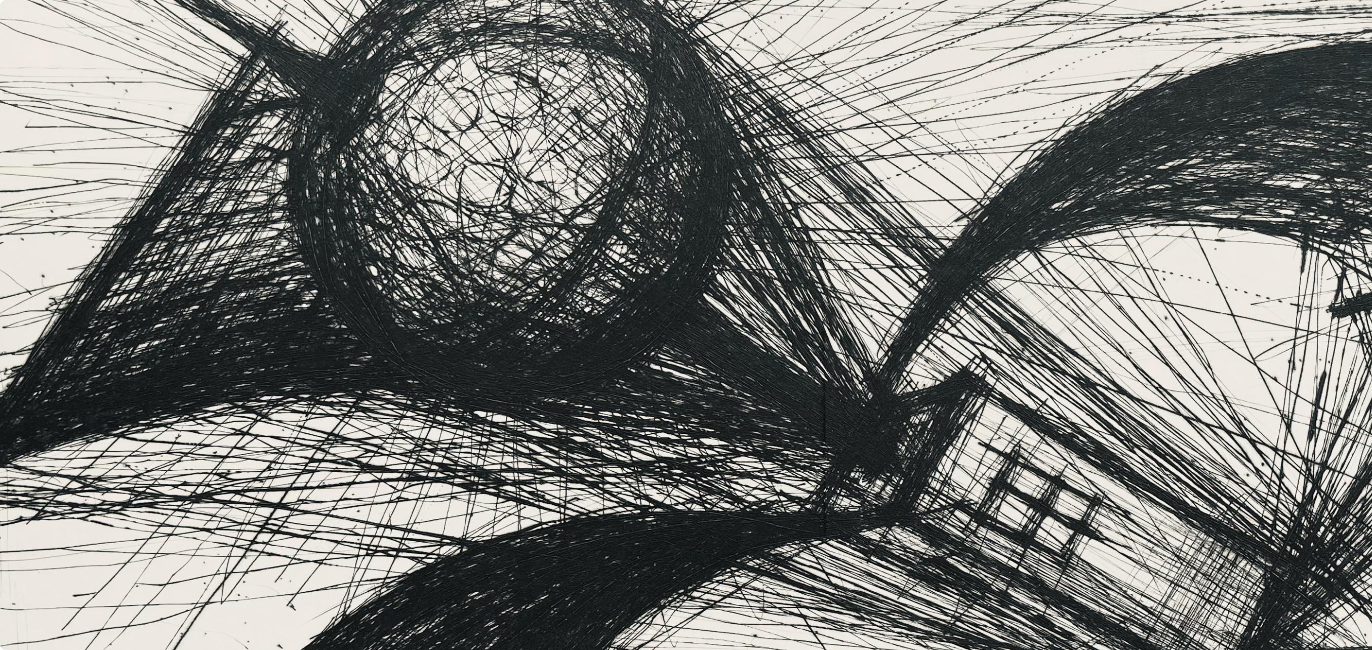Composition (Reinz 208-222), Voyages Fantastiques, Bernard Buffet For Sale 1